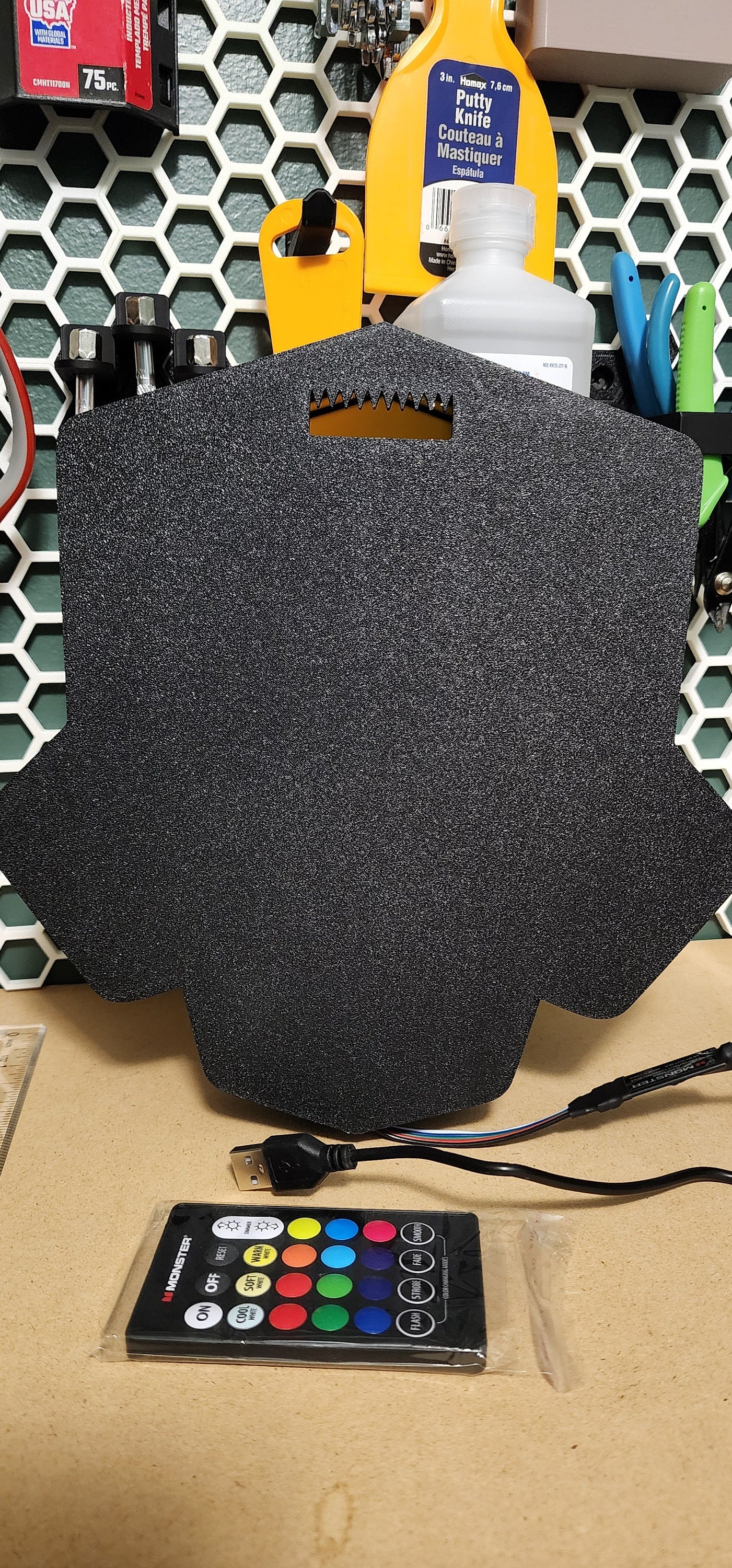 Helldivers 2 Skull LED Sign, Lightbox